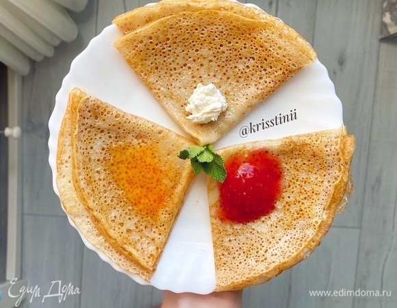 Блины на кефире Блины на кефире