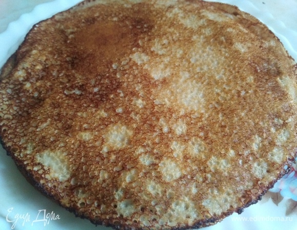 Блины на закваске и ржаном квасе Блины на закваске и ржаном квасе