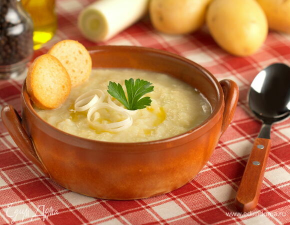 Постный картофельный суп