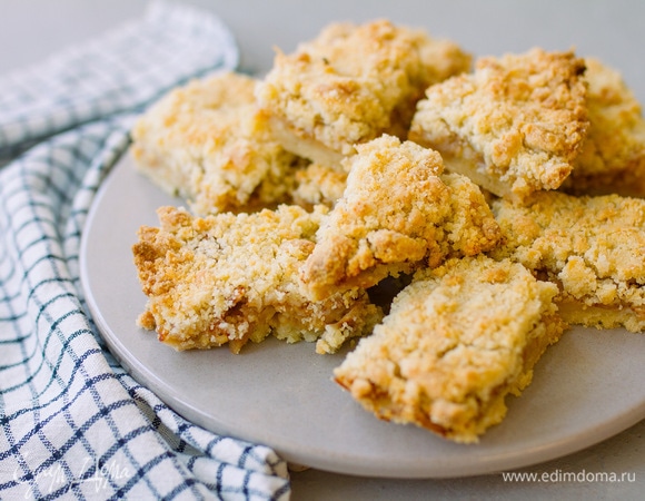 Яблочный пирог-крошка Яблочный пирог-крошка