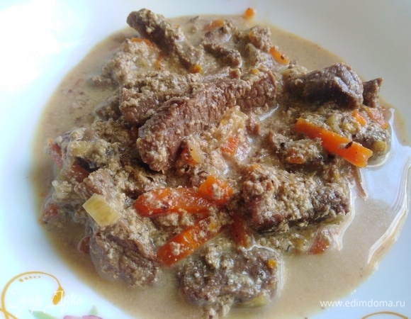 Телятина в молоке Телятина в молоке