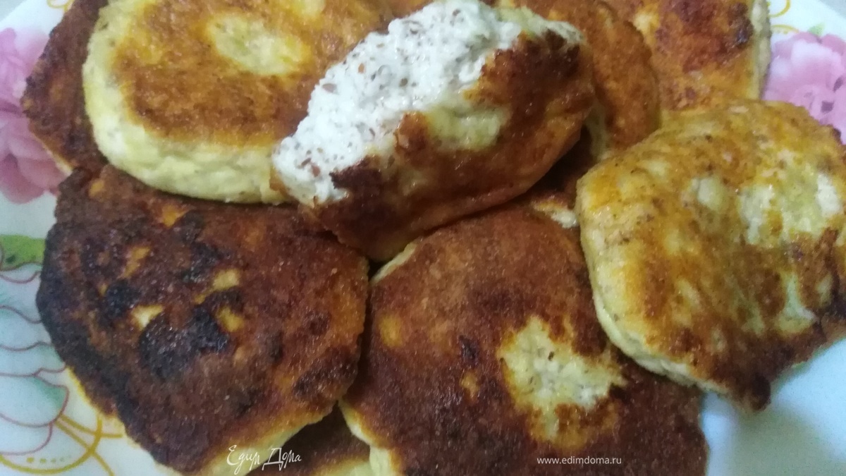 Сырники с семенами льна