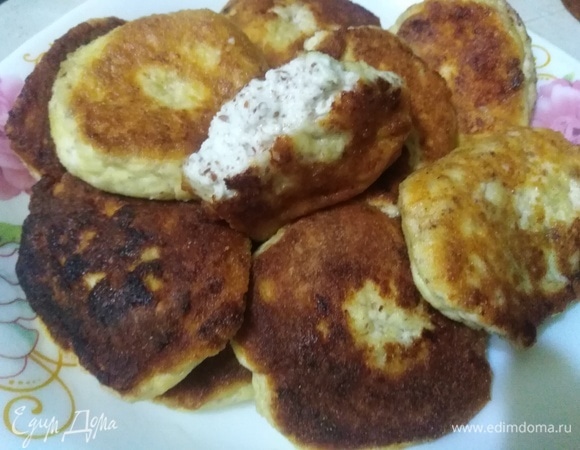 Сырники с семенами льна