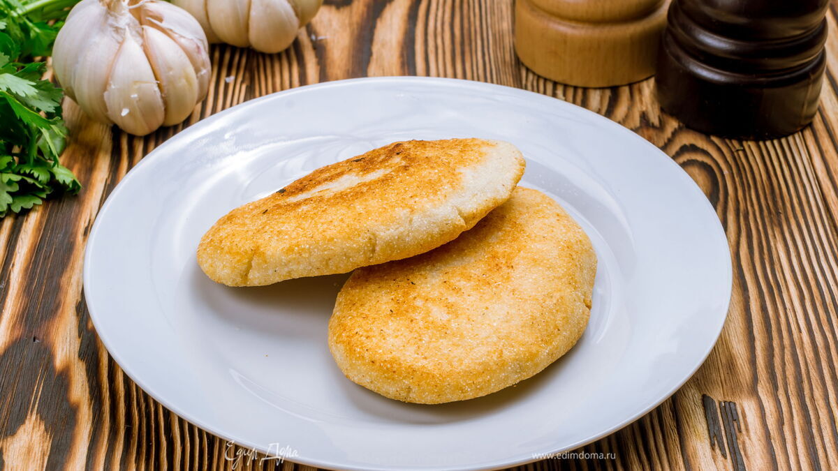 Постные кукурузные лепешки