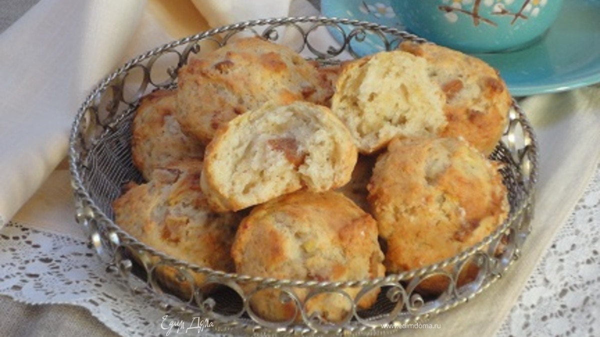 Постные банановые прянички