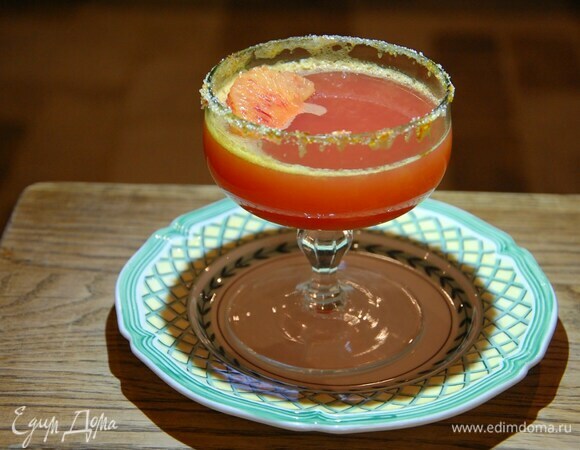 Желе из красных апельсинов и игристого вина Желе из красных апельсинов и игристого вина