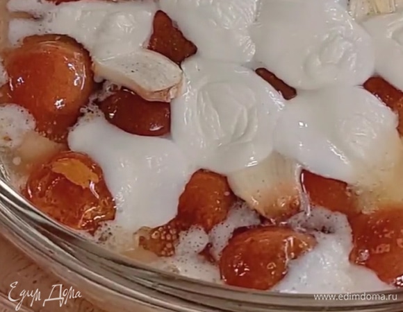 Помидоры со специями и моцареллой Помидоры со специями и моцареллой