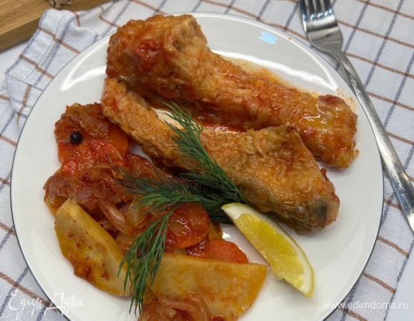 Рыба в кореньях Рыба в кореньях