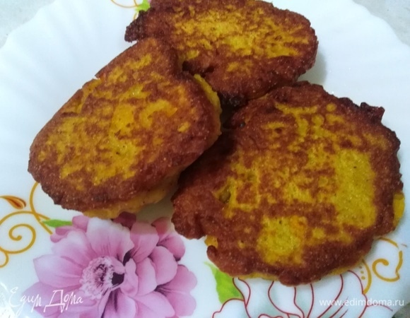 Тыквенные котлеты с корицей