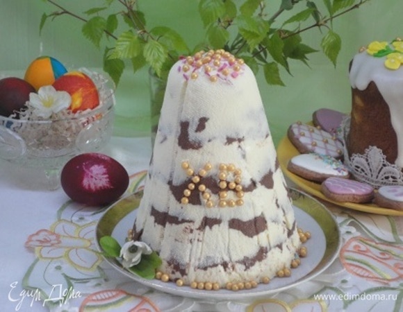 Мраморная творожная пасха Мраморная творожная пасха