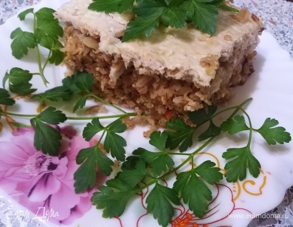 Суфле из свинины с рисом и овощами Суфле из свинины с рисом и овощами