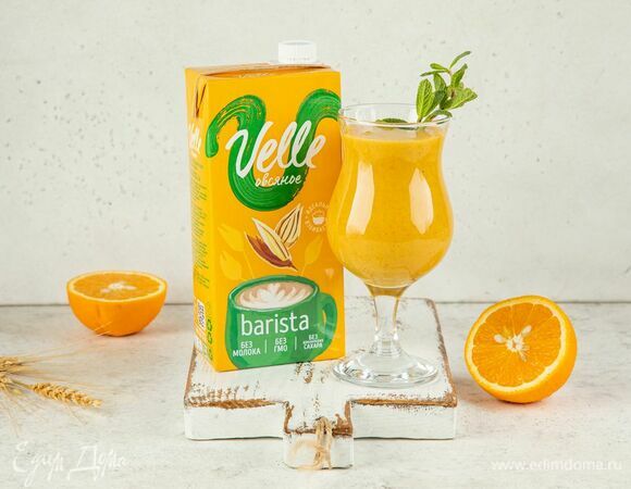 Смузи с манго на овсяном молоке Смузи с манго на овсяном молоке