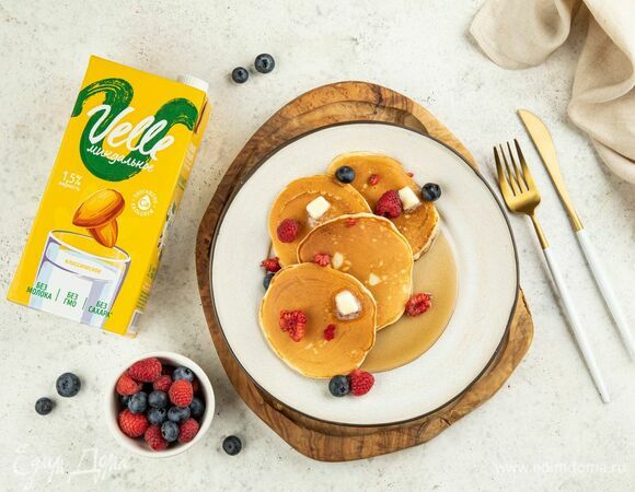 Панкейки на миндальном молоке 