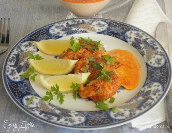 Курица в сливочной паприке Курица в сливочной паприке