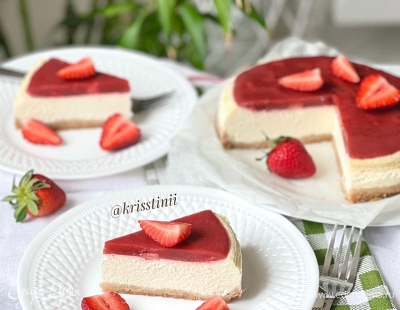Клубничный чизкейк Клубничный чизкейк