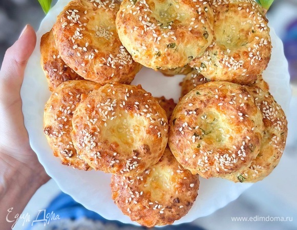 Сырные пончики из цельнозерновой муки в духовке Сырные пончики из цельнозерновой муки в духовке