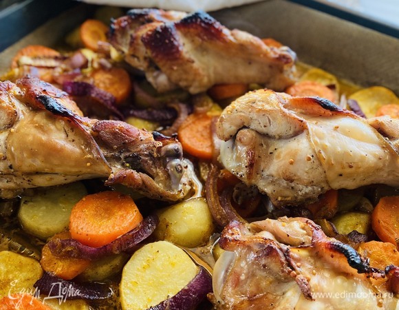 Индейка с овощами