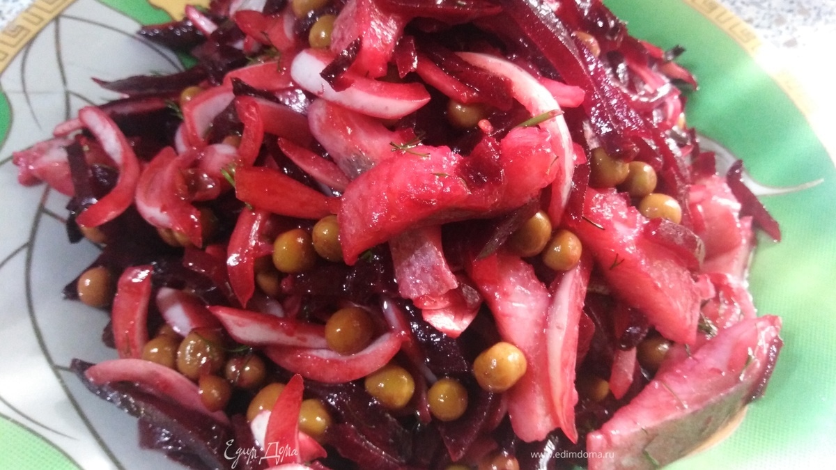 Салат из сельди со свеклой