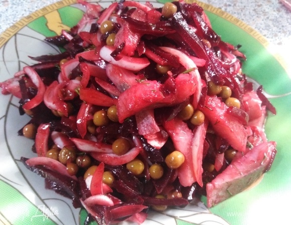 Салат из сельди со свеклой Салат из сельди со свеклой