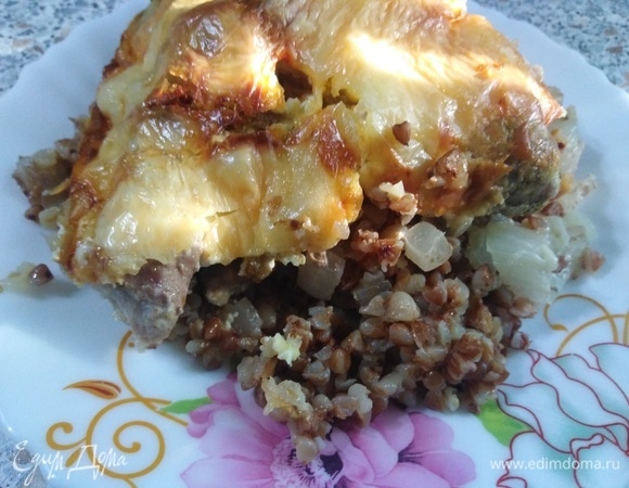 Гречка, запеченная со свининой Гречка, запеченная со свининой