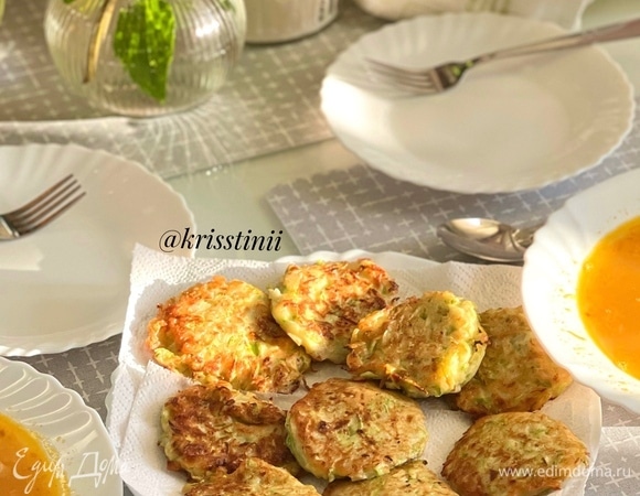 Кабачковые оладьи Кабачковые оладьи