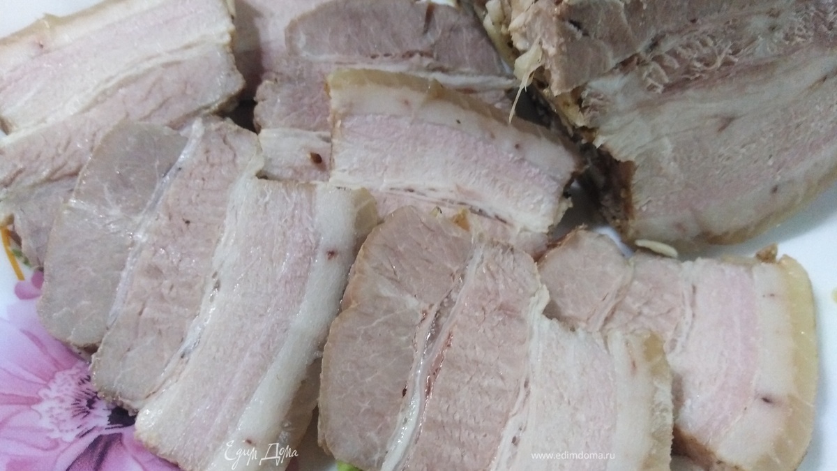 Грудинка по-деревенски