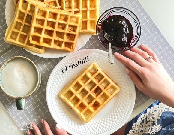 Сырные вафли Сырные вафли