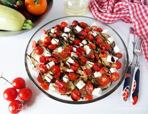 Салат с кабачками гриль Салат с кабачками гриль