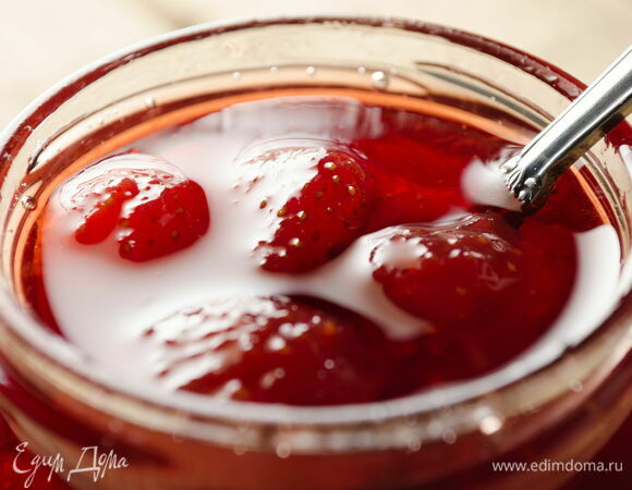 Варенье из замороженной клубники Варенье из замороженной клубники