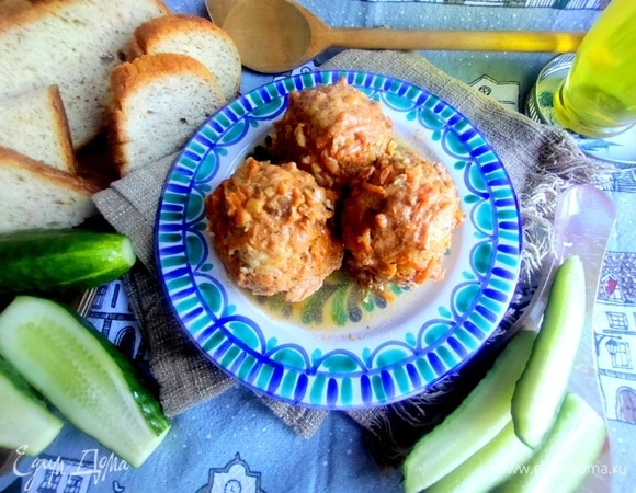 Ленивые голубцы с кольраби