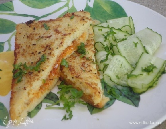 Французские гренки с сыром