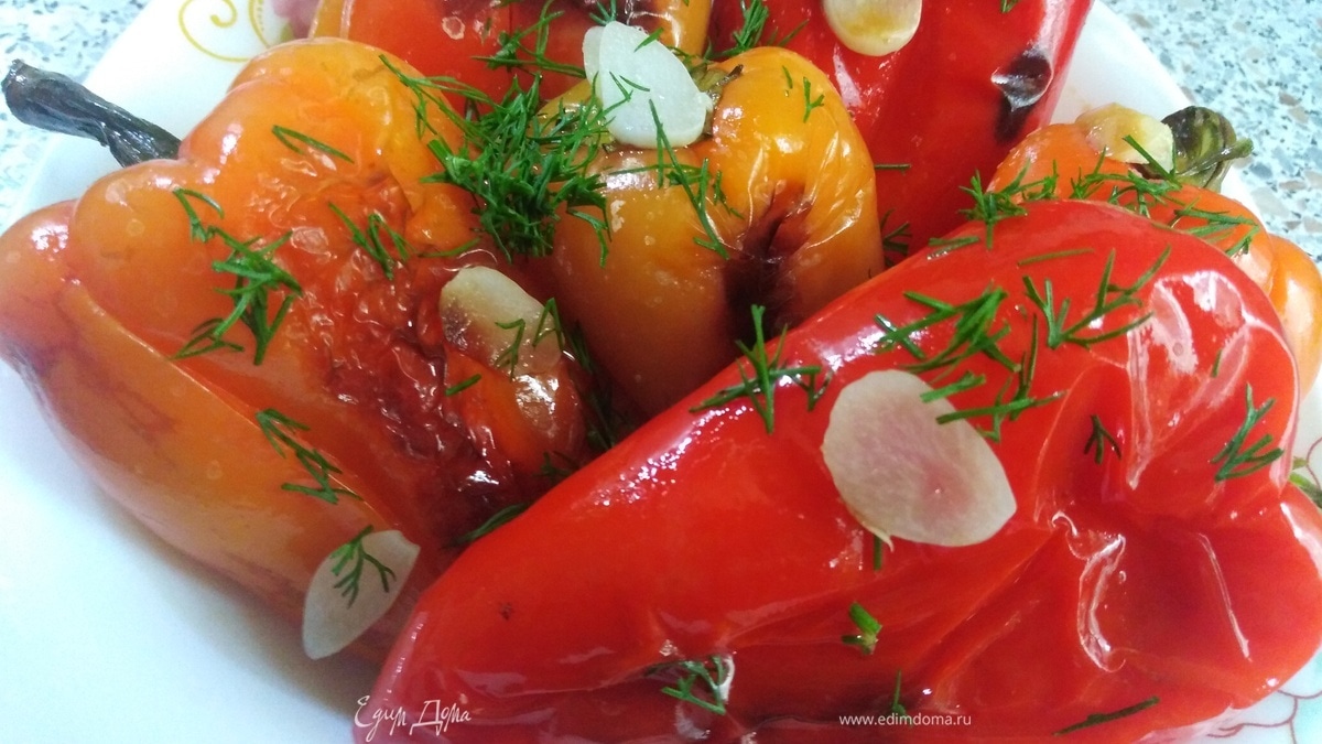 Перец жареный