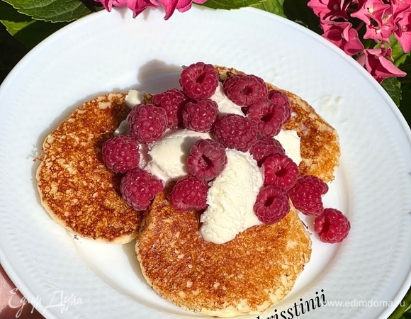 Творожные оладьи Творожные оладьи