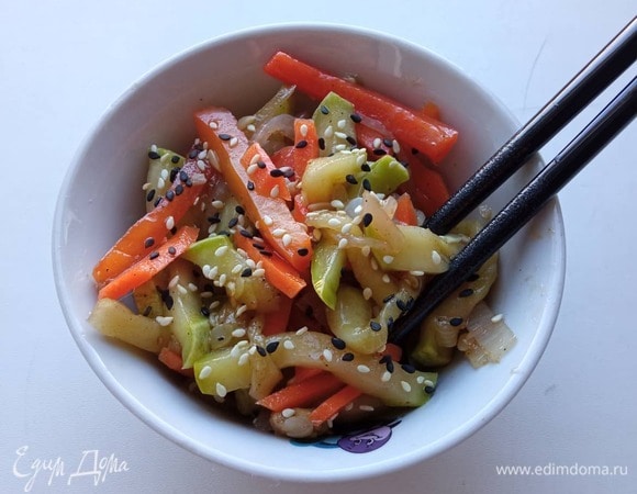 Кабачки по-корейски