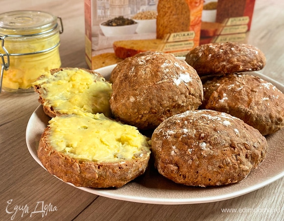 Домашние английские булочки с апельсиновым кремом Домашние английские булочки с апельсиновым кремом