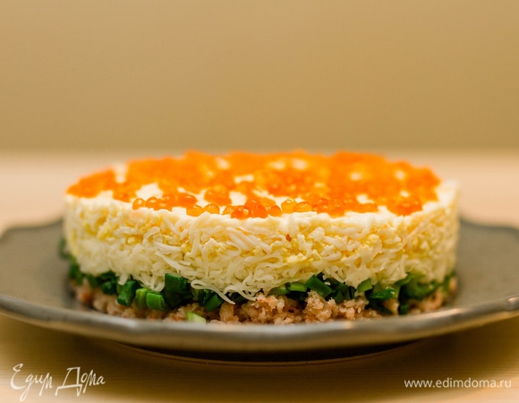 Салат с мясом криля Салат с мясом криля