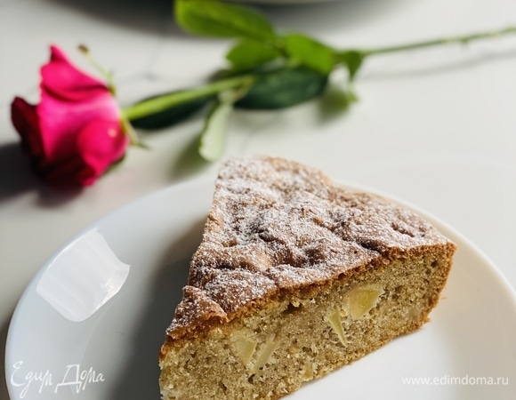 Пирог с яблоками и корицей Пирог с яблоками и корицей