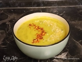 Крем-суп из кабачков с кокосовым молоком