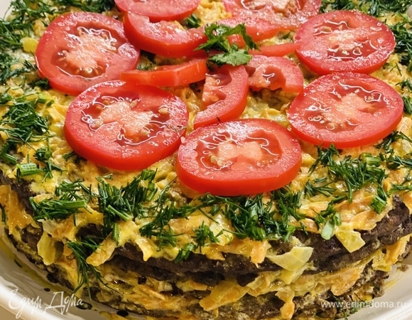 Печеночный торт