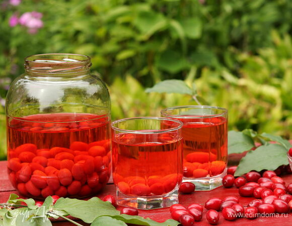 Компот из кизила на зиму Компот из кизила на зиму