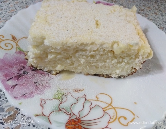 Творожная запеканка с рисом Творожная запеканка с рисом