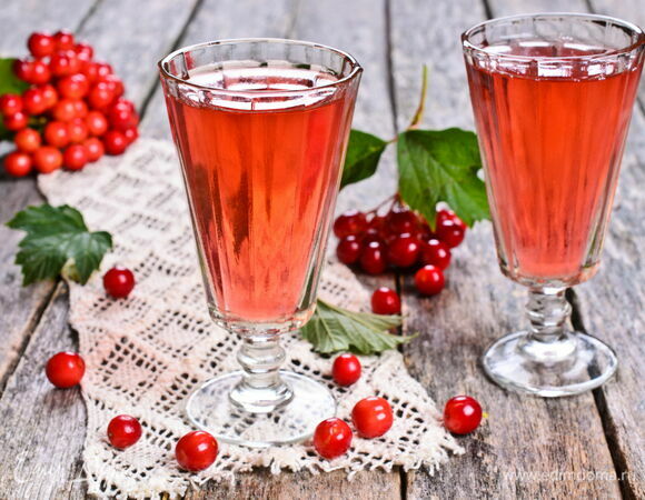 Cпиртовая настойка на калине Cпиртовая настойка на калине