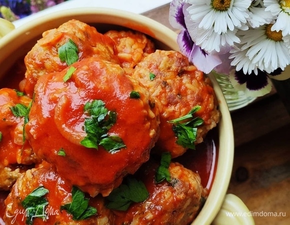 Тефтели в томатном соусе