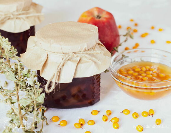 Варенье из облепихи с яблоками на зиму