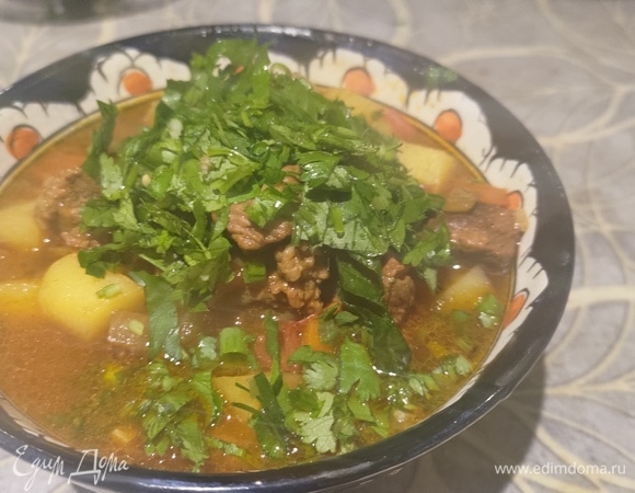 Лагман в казане Лагман в казане