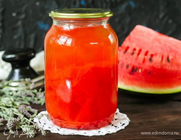 Компот из арбуза на зиму Компот из арбуза на зиму