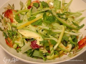 Зеленый салат «Аликанте»