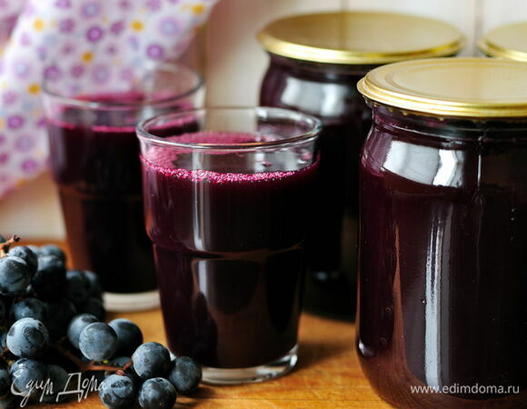 Сок из винограда на зиму Сок из винограда на зиму