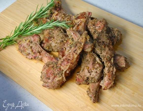 Ребрышки ягненка в прованском маринаде