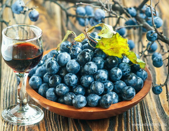 Наливка из терна на водке Наливка из терна на водке